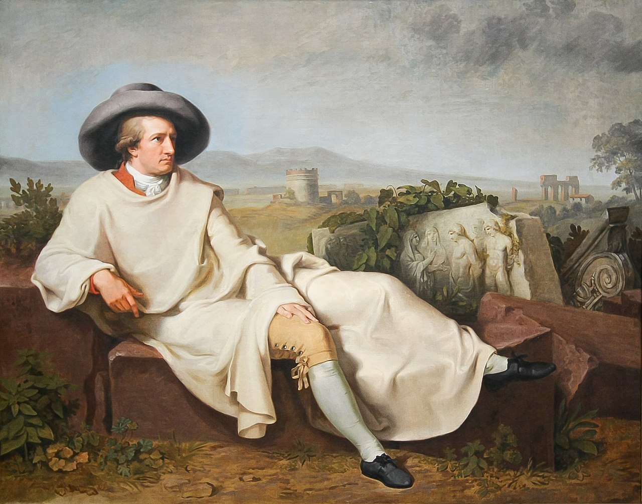Tischbein: Goethe in der römischen Campagna