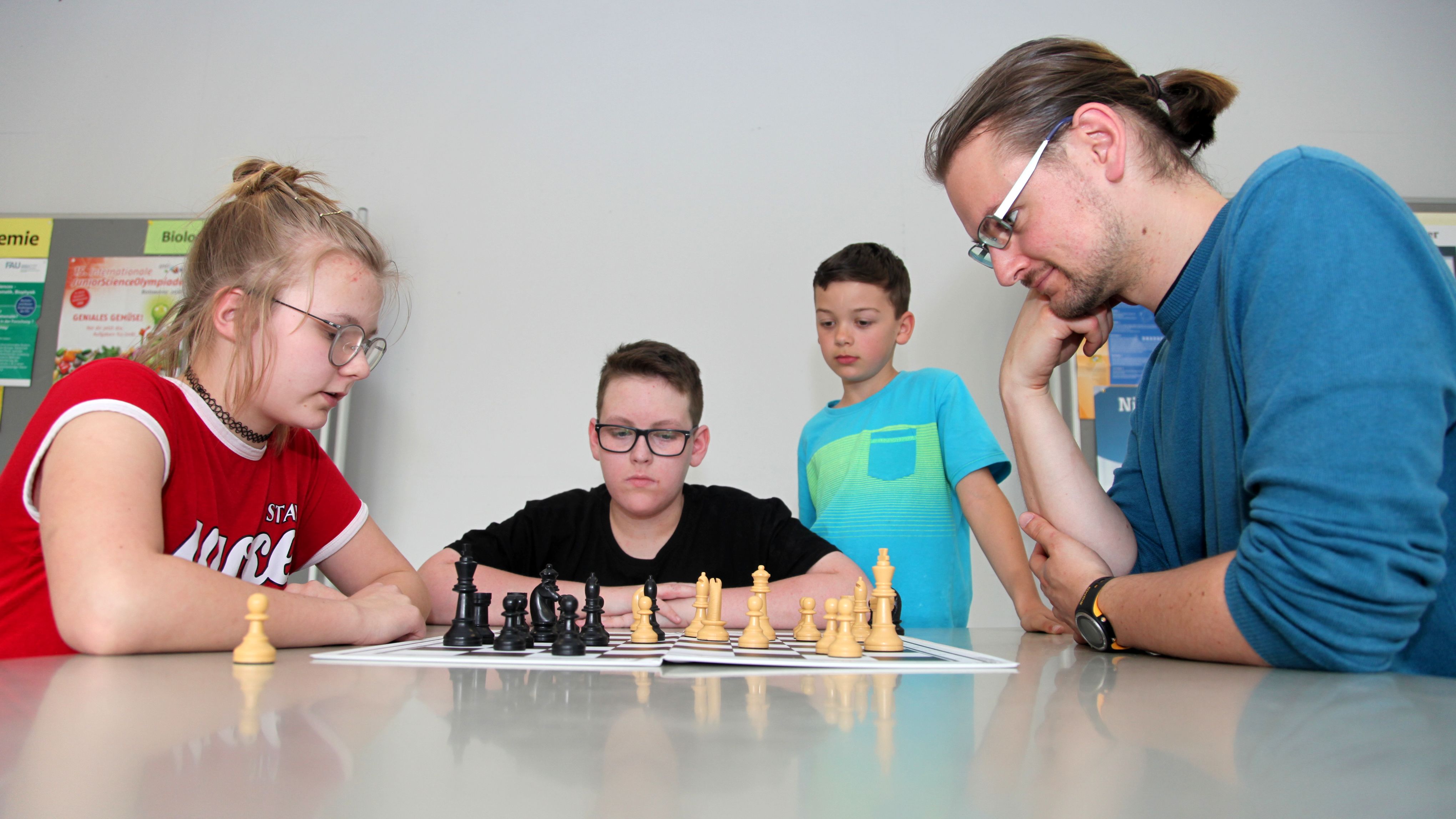 2018 Schachpartie gegen Herrn Putzlocher