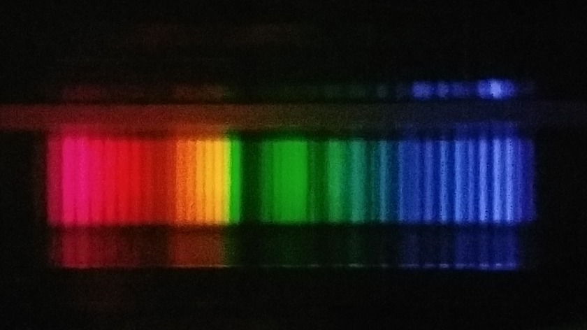 Spektrum einer Stickstoff-Gasentladung