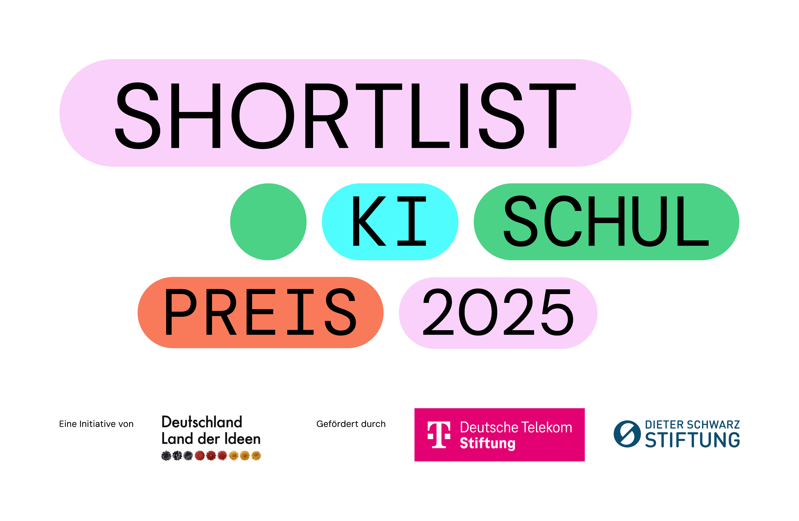 Digitale Plakette Shortlist KI-Schulpreis 2025