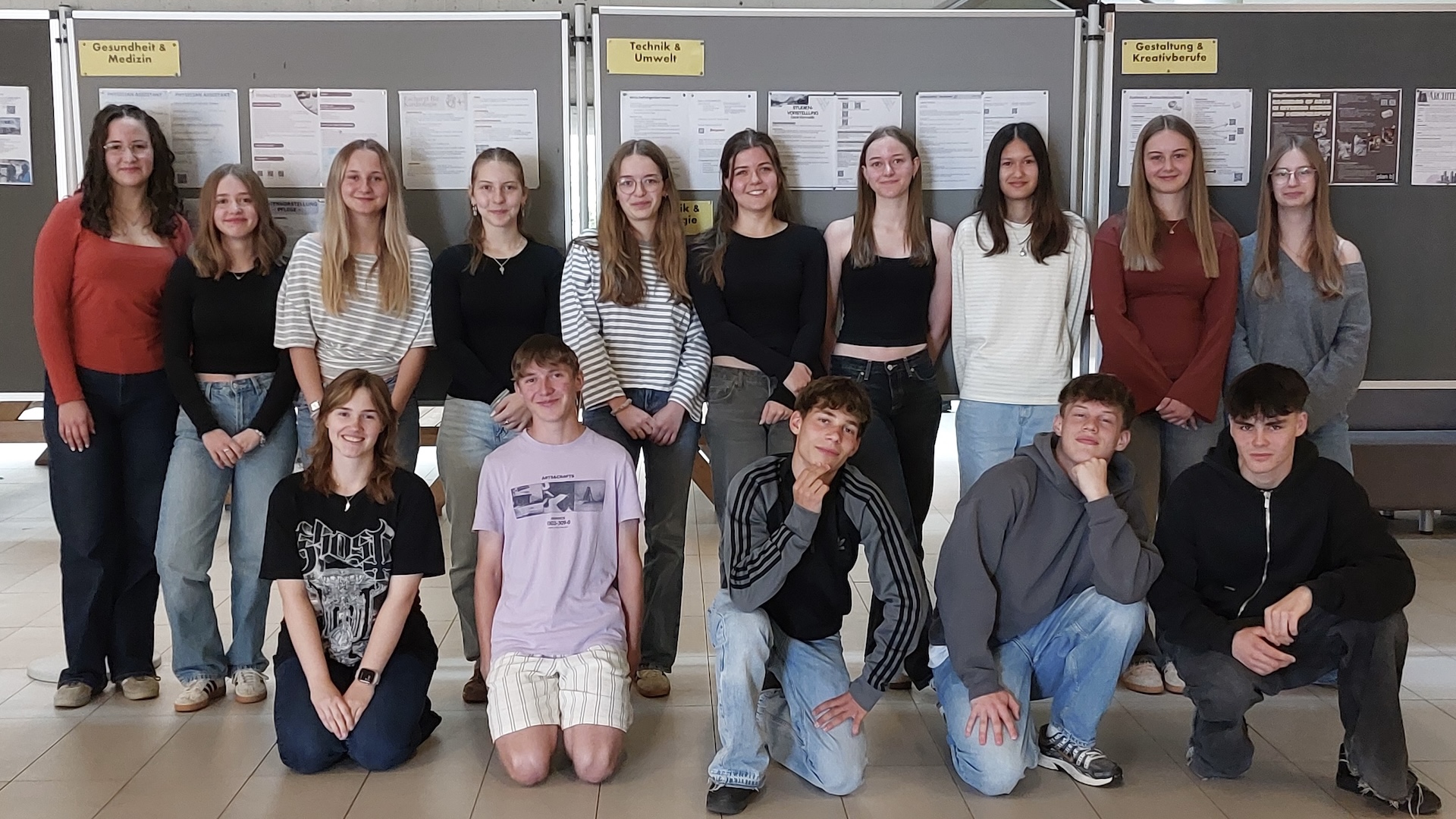 Projekt der 11b zur Berufsorientierung 