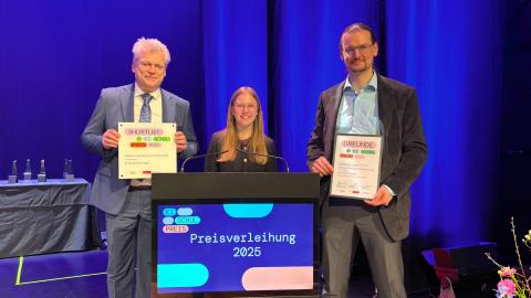 Ehrung bei Deutschem KI-Schulpreis 2025