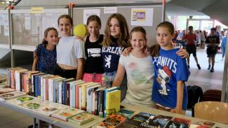 Schulfest 2023 - Bücherflohmarkt