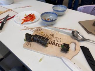 Projekttag 2025 - Sushi-Kreation aus Schülerhand