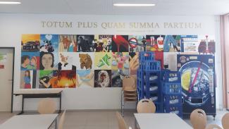 Wandbild Aula - Ursprung