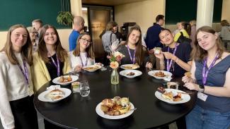 Planspiel Schulbanker 2026 - Buffet nach der Preisverleihung